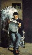 Paul Cezanne Portrait of the Artist Father Louis Auguste Cezanne oil painting artist